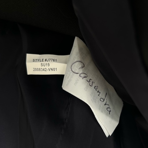 J. Crew Dover Blazer Double Breasted Black Size 4 - Picture 13 of 13